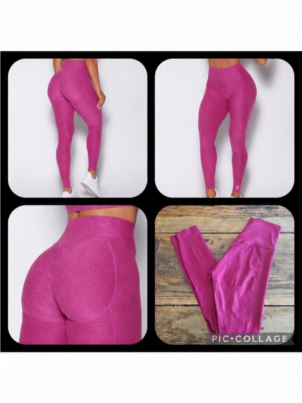 Bombshell Sportswear Leggings Uplift In Red SZ XS